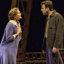 Anger and frustration bring Amanda and Tom closer together in The Glass Menagerie.