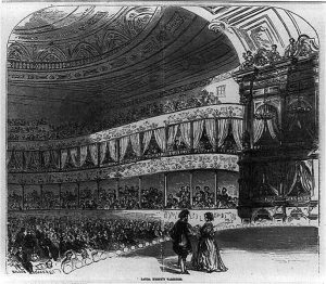 Laure Keene's Variety Theatre, 1856.